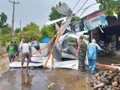 Angin Kencang Terjang Kabupaten Bima, 71 Kepala Keluarga Terdampak